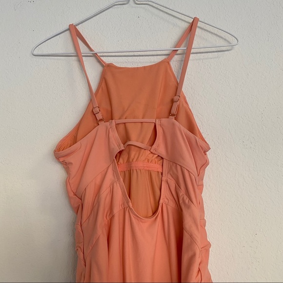 Anthropologie High-Neck One-Piece Swimsuit SZ S - Picture 7 of 10
